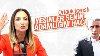 CHP'li Aylin Nazlıaka'dan İbrahim Hacıosmanoğlu'na : Yesinler onun adamlığını