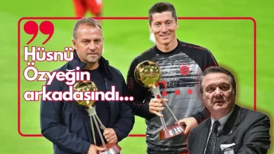 Lewandowski’yi hocası Hansi Flick